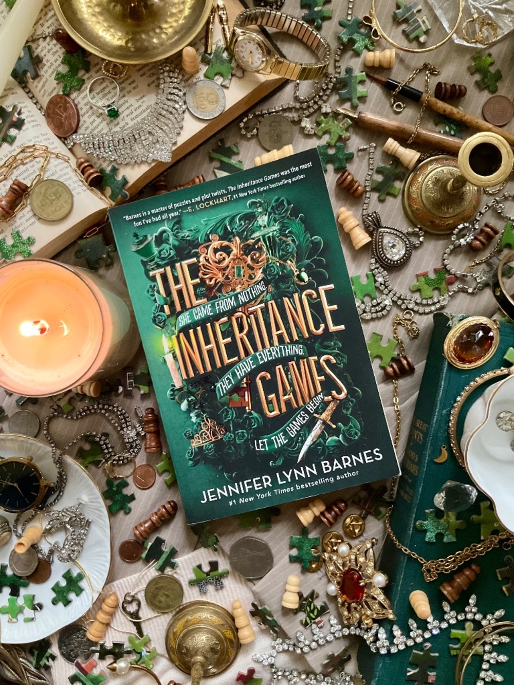 The Inheritance Games By Jennifer Lynn Barnes (Paperback)